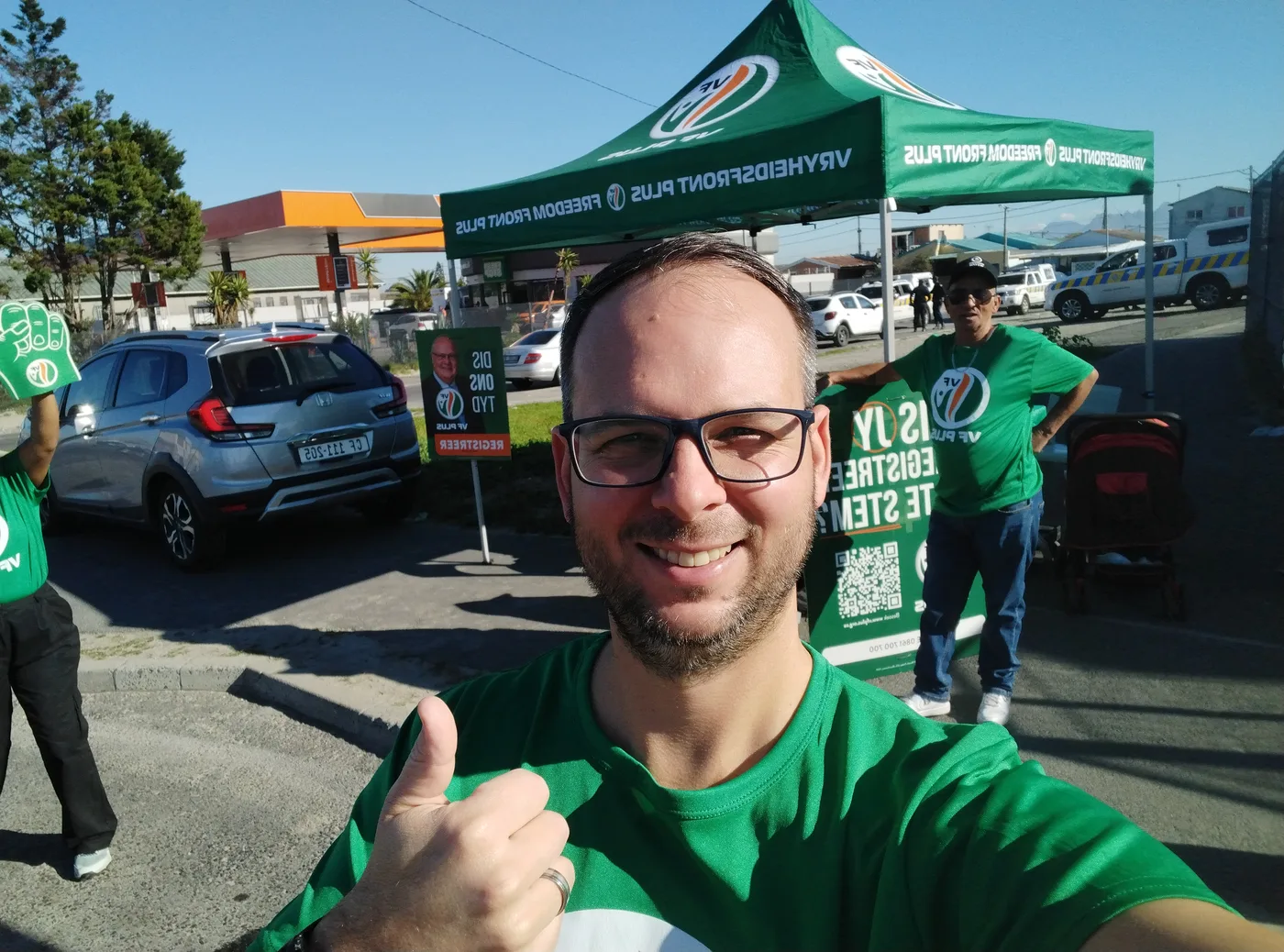 Nico Smit out in the Ward 90 community